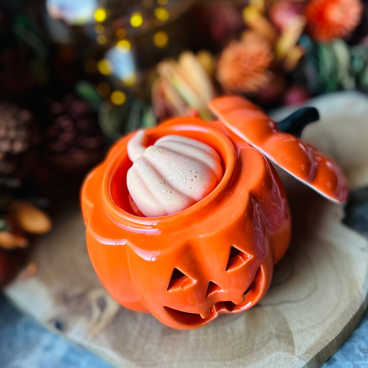 BRÛLEUR POUR FONDANTS PARFUMÉS - JACK’O LANTERN