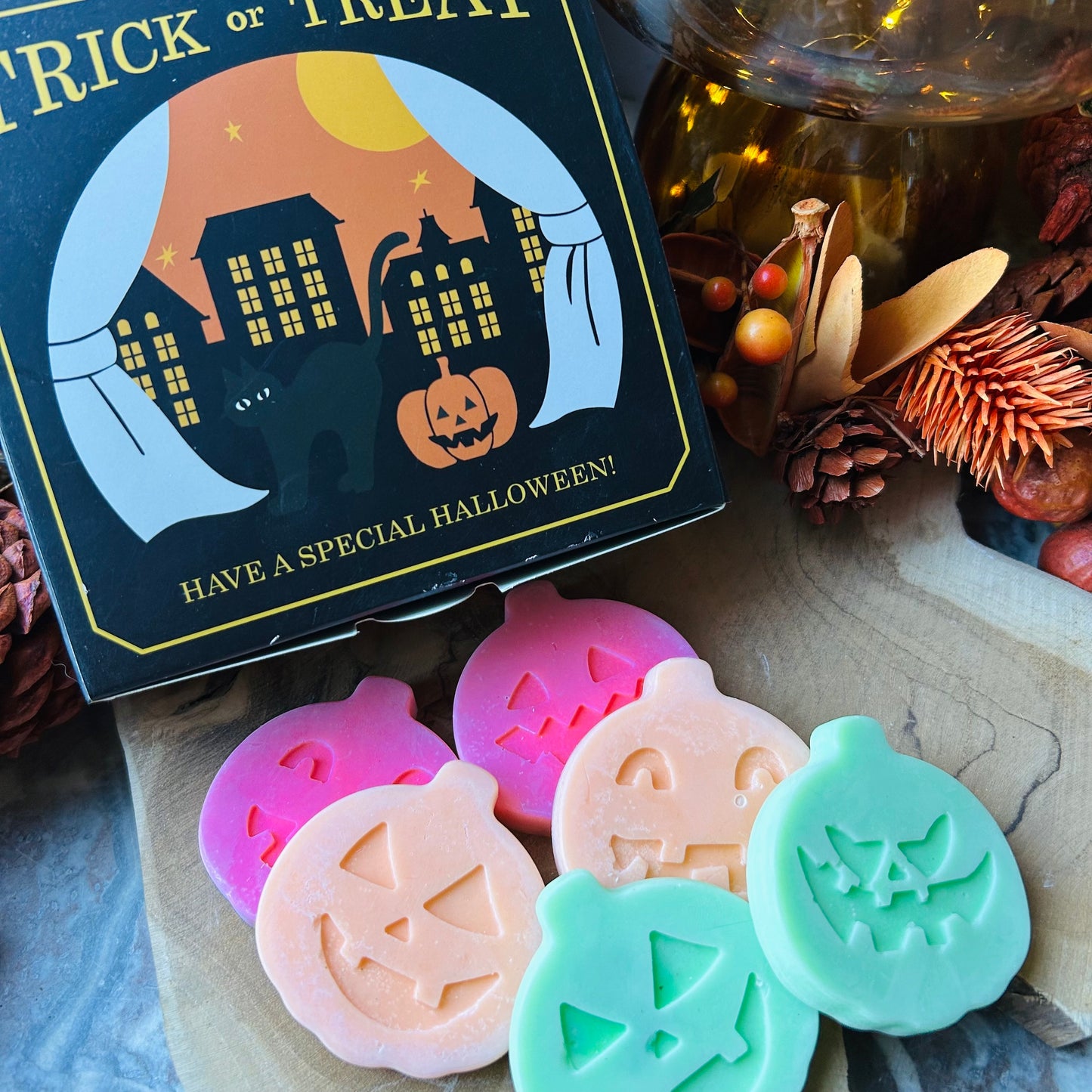 BOITE DE 6 FONDANTS PARFUMES - TRICK OR TREAT