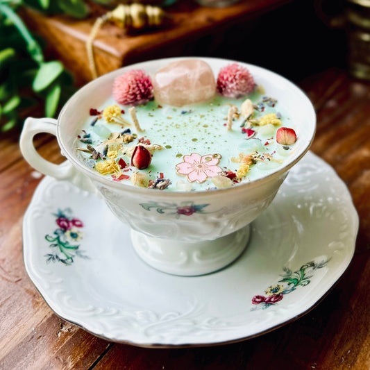 bougie tea time - coquelicot