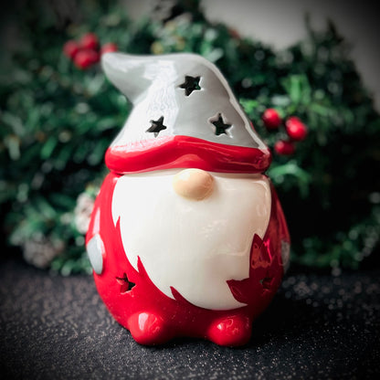 BRÛLEUR POUR FONDANTS PARFUMÉS - GNOME DE NOEL