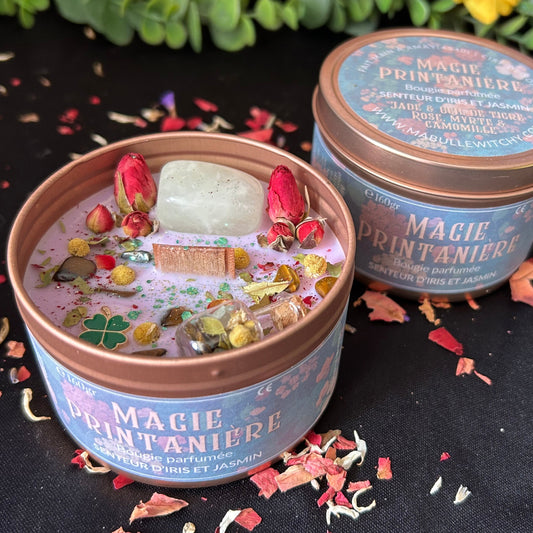 Bougie magie printanière