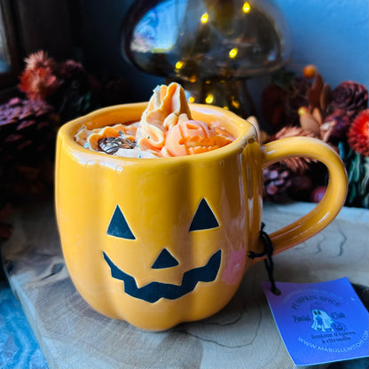 BOUGIE MUG PUMPKIN SPICE - Senteur d'épices à citrouille